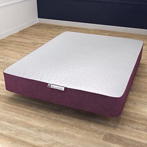DS Living Reve Ruby 5-Layer Luxury Gel-Flex Memory Foam Mattress, Red, W/D/H: 135 x 190 x 25.4 cm – 5
