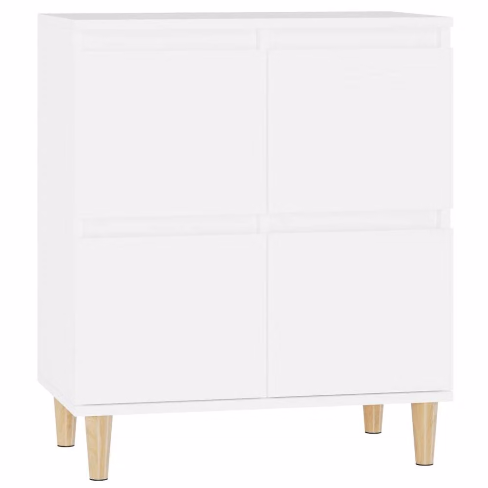 Berkfield Home White Sideboard in Engineered Wood, W/D/H: 60 x 35 x 70 cm – 2