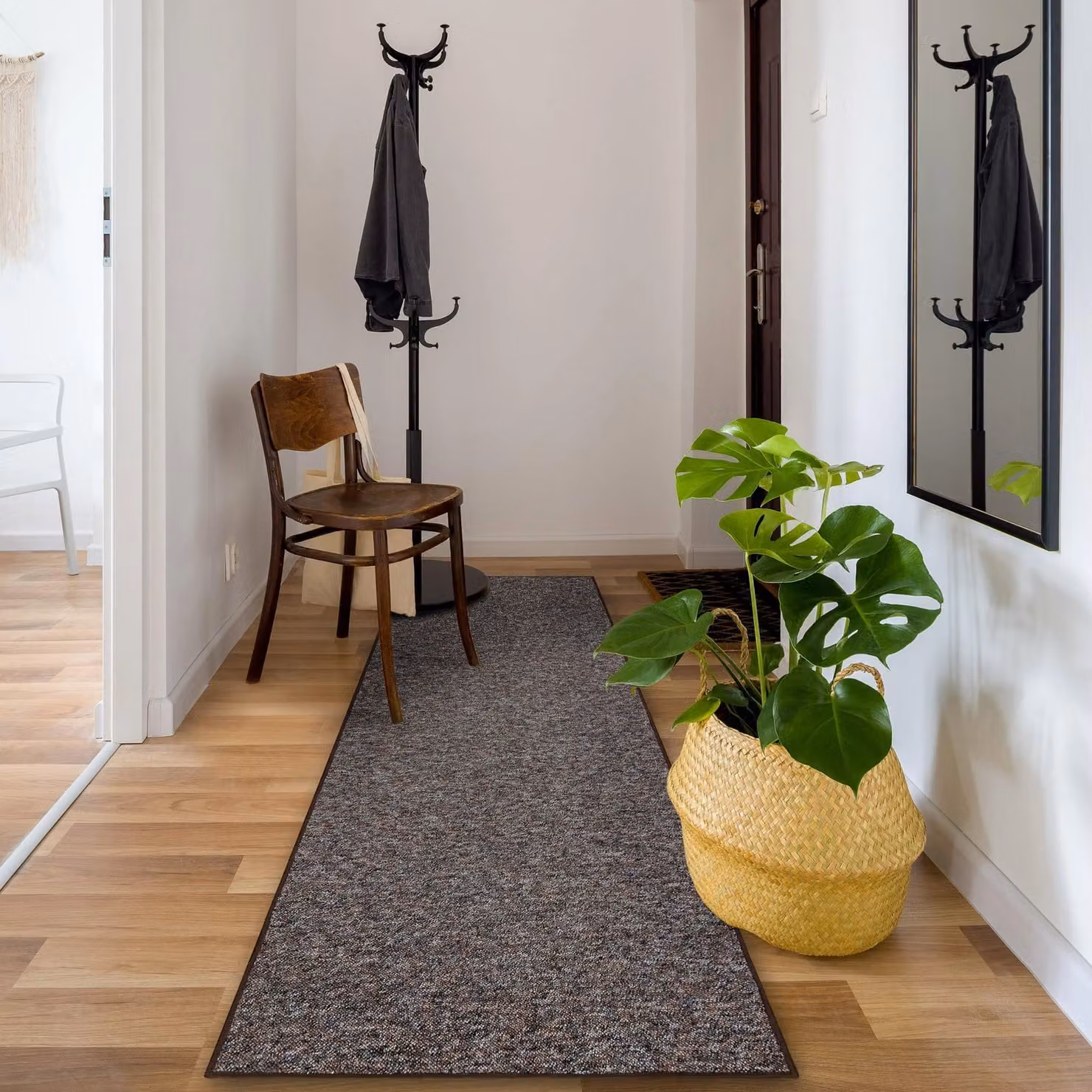 RugsX Superstar 310 Runner in Brown, W: 90 cm, L: 470 cm – 3