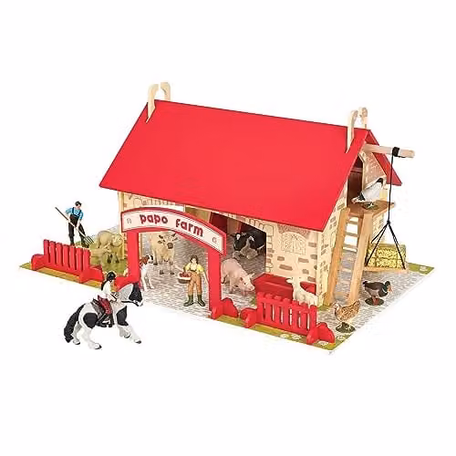 Papo My First Farm Educational Toy for Kids in Multicolour