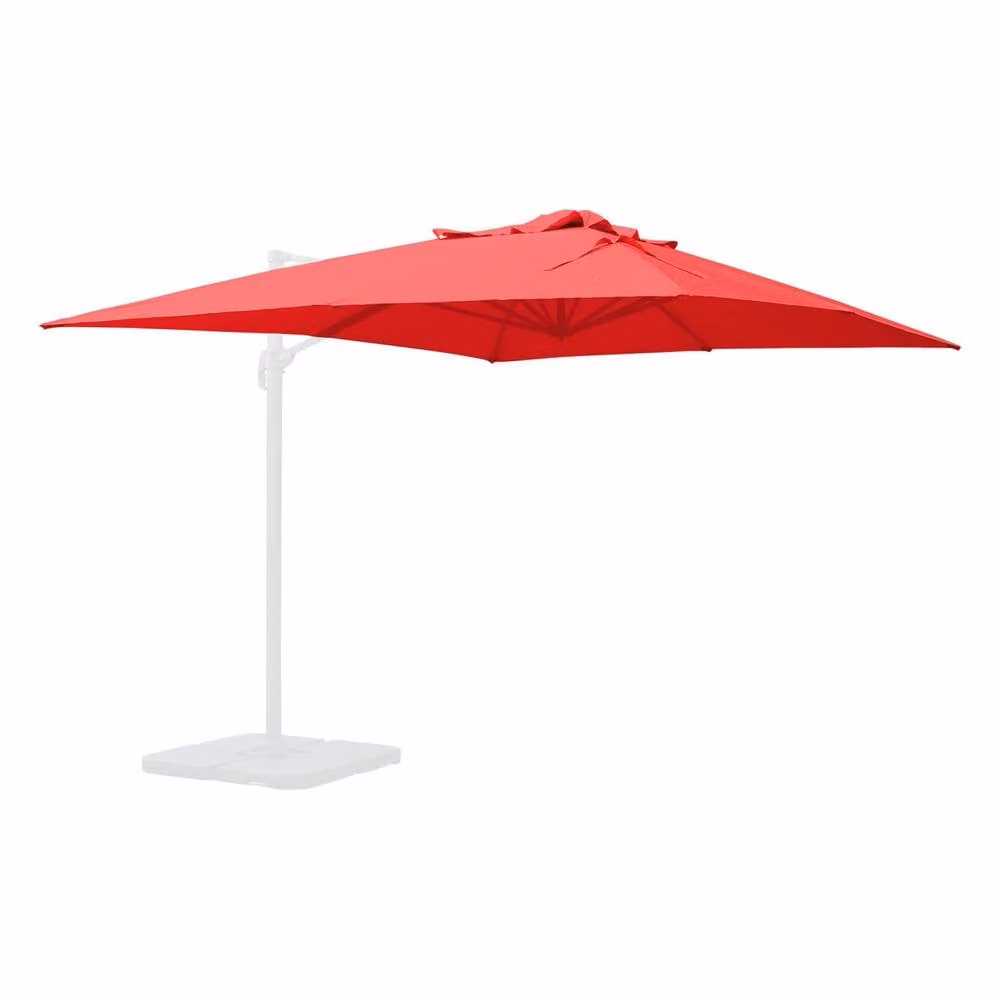 Sweekeek Red Polyester Replacement Canopy for 3x4m Parasols – 2