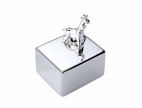 Arthur Price Bambino Giraffe Silver Plated Music Box
