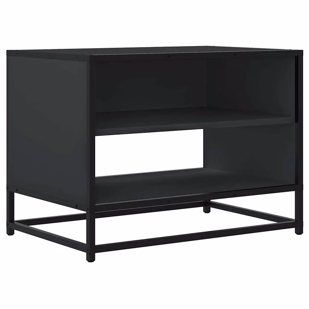 Berkfield Home Industrial TV Cabinet in Black, W/D/H: 61 x 40 x 46 cm – 2
