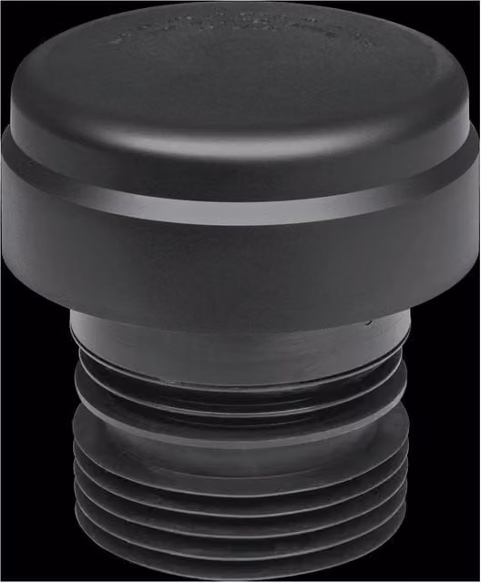 McAlpine VP100E Black Ventapipe 100 Internal and External Dual-Fit Plastic Pipe