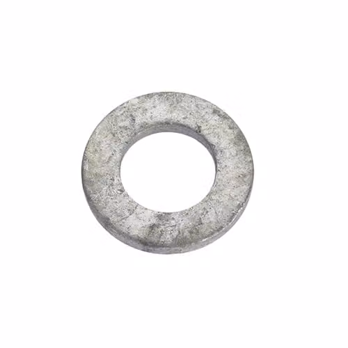 Unifix M20 Flat Form A Washers DIN 125A HV140 Galvanised Steel, Grey, Box of 100 – 2