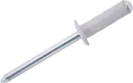 JRP Riveting Products Silver Dome Head Rivets, 4.8 x 15 mm, Box of 500