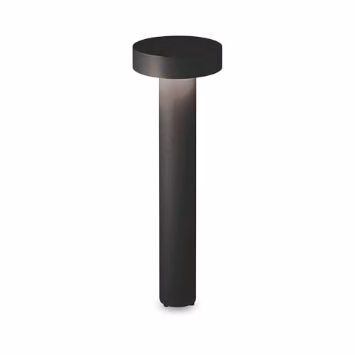 Netlighting Tesla 4 Light Outdoor Bollard Black IP44 Height: 60 cm
