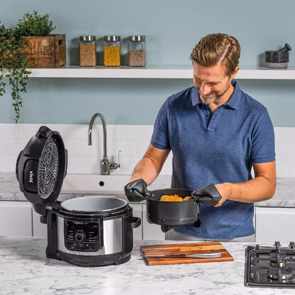 Ninja Foodi 9-in-1 Multi Cooker 6L in Black and Grey – 13