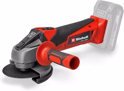 Einhell Power X-Change 18V Cordless Angle Grinder, Red and Black, 115mm Disc – 1