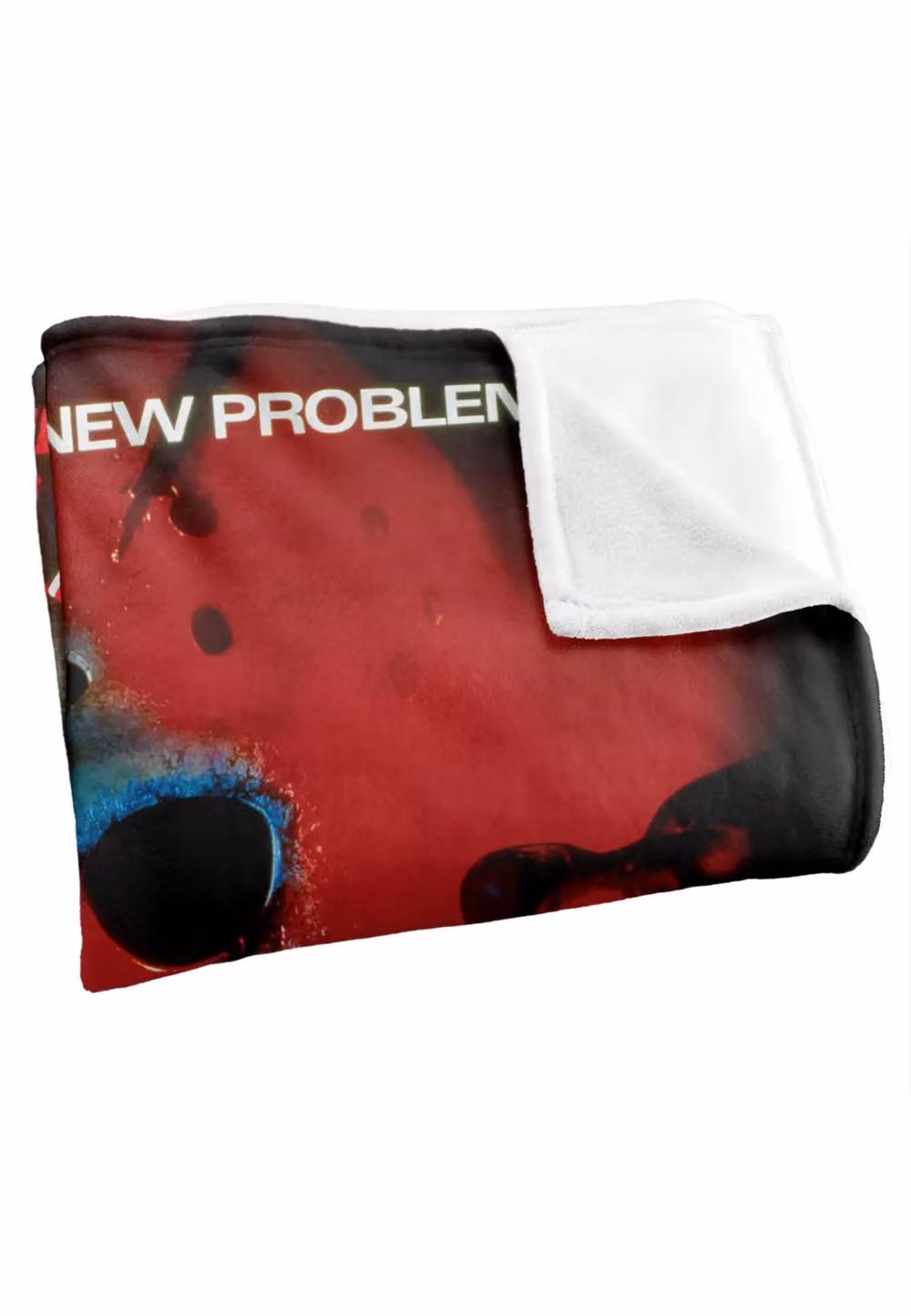 Friday the 13th Jason Takes Manhattan Poster Super Soft Throw Blanket, White and Multicolour, W: 152 cm, D: 127 cm – 3