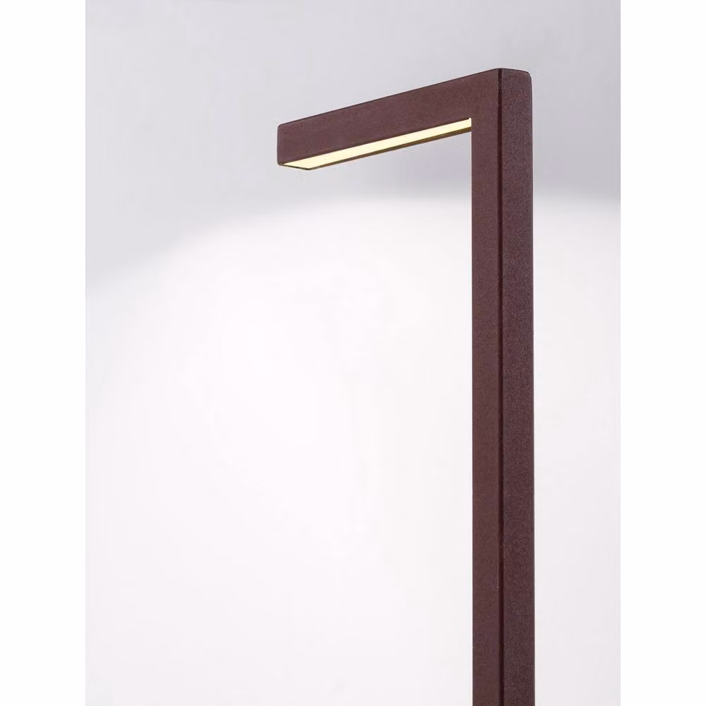 Netlighting Pipe Brown Corten Outdoor LED Bollard, 95cm, 5W, 188lm, 3000K, IP65 – 2