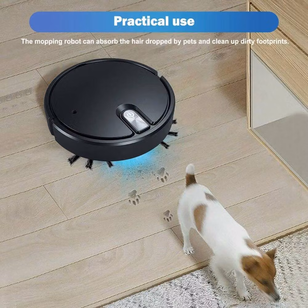 EONLION Smart Robot Vacuum Cleaner Automatic Floor Sweeper in Black – 2