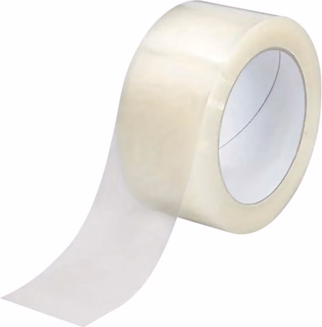 Kite Transparent Wide Acrylic Packing Tape, 24 Rolls