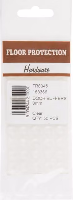 Hiatt Transparent Glue Door Buffers Sheet