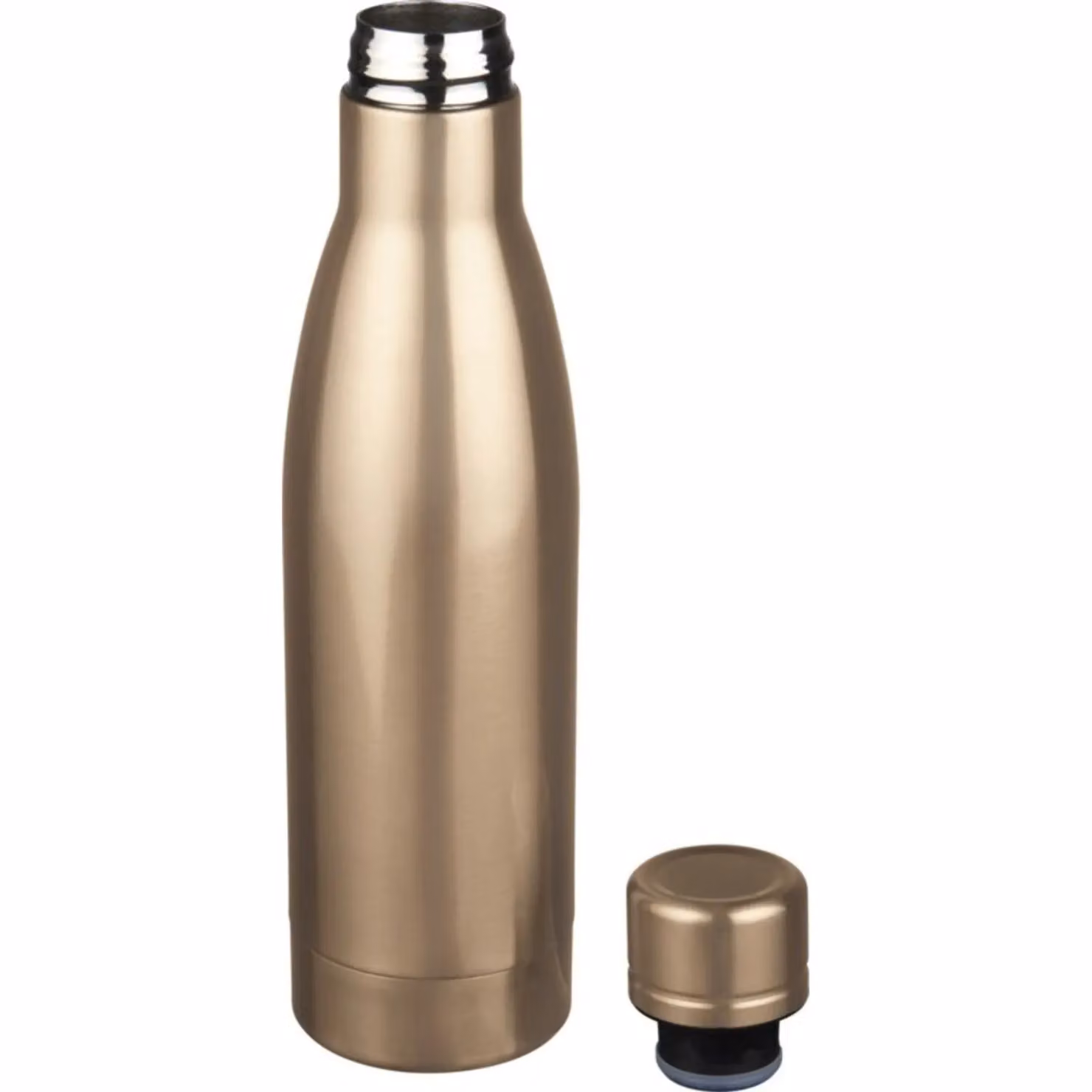 Avenue Vasa Copper Vacuum Insulated Stainless Steel Bottle in Gold, 500 ml – 2