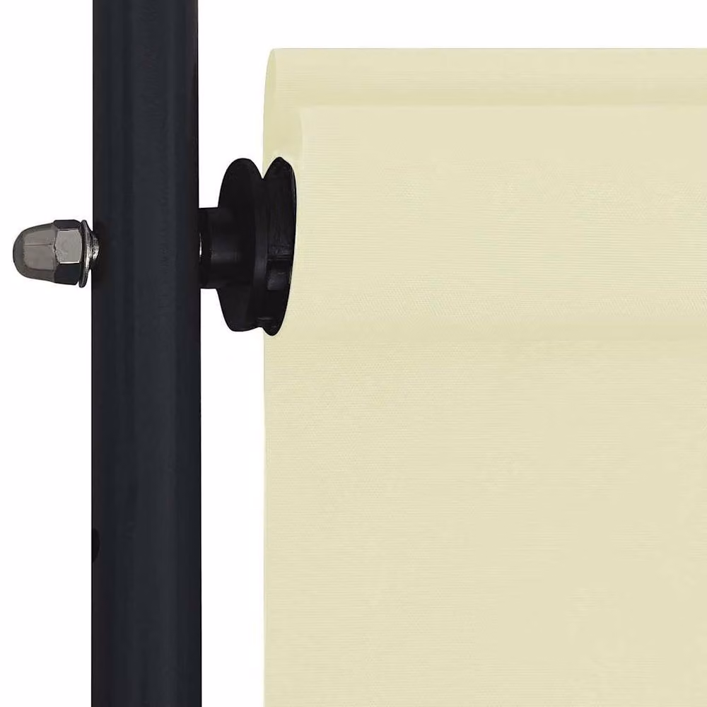 Berkfield Home Outdoor Roller Blind with Crank, Beige, W: 120 cm, H: 270 cm – 2