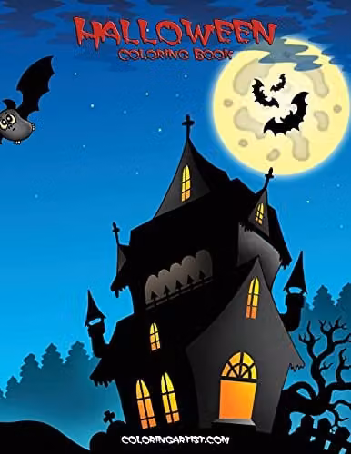 Halloween Coloring Book 1: Volume 1 by Createspace, Multicolour