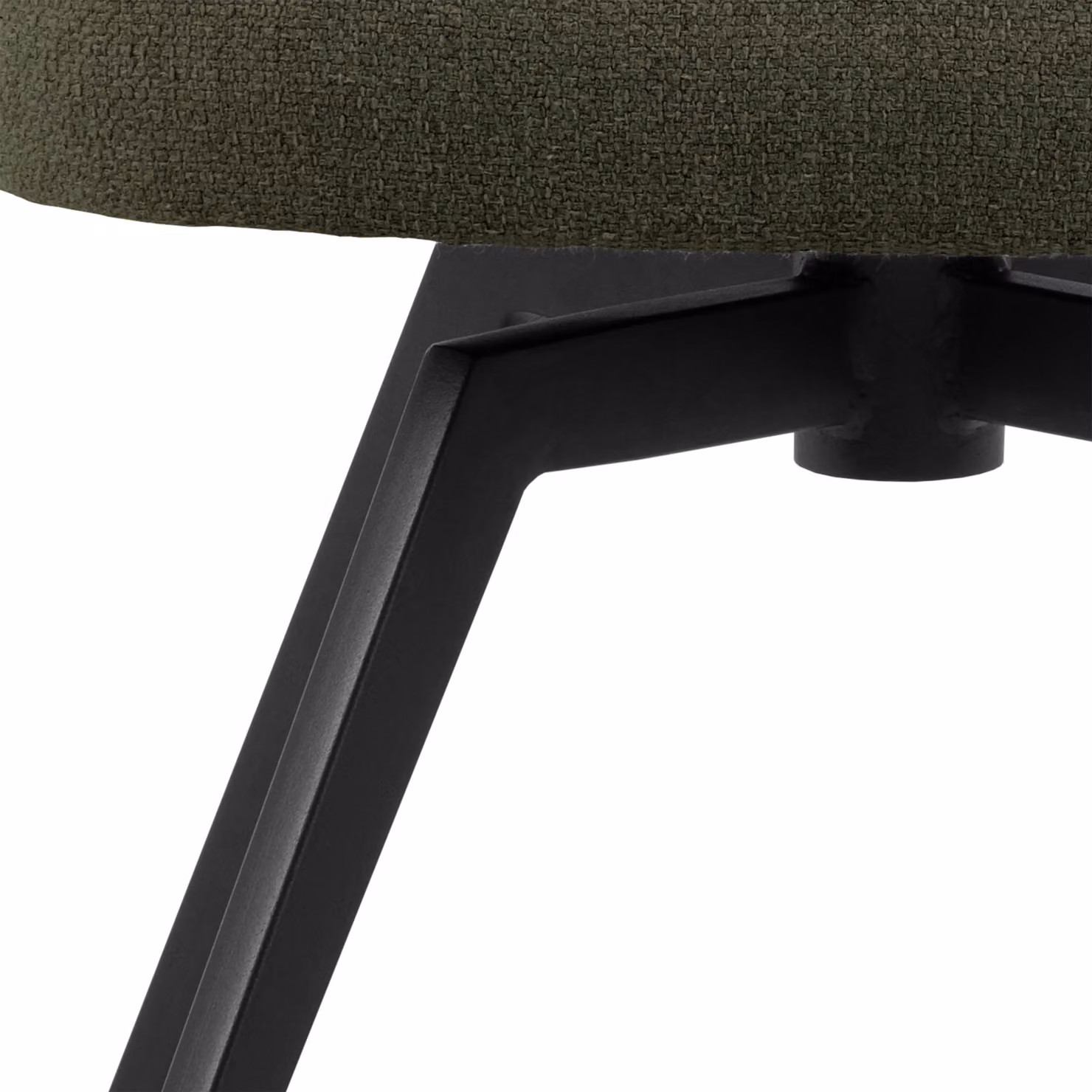 Furniture To Go Darlene Green Fabric Dining Chair with Armrests and Swivel Function – 8