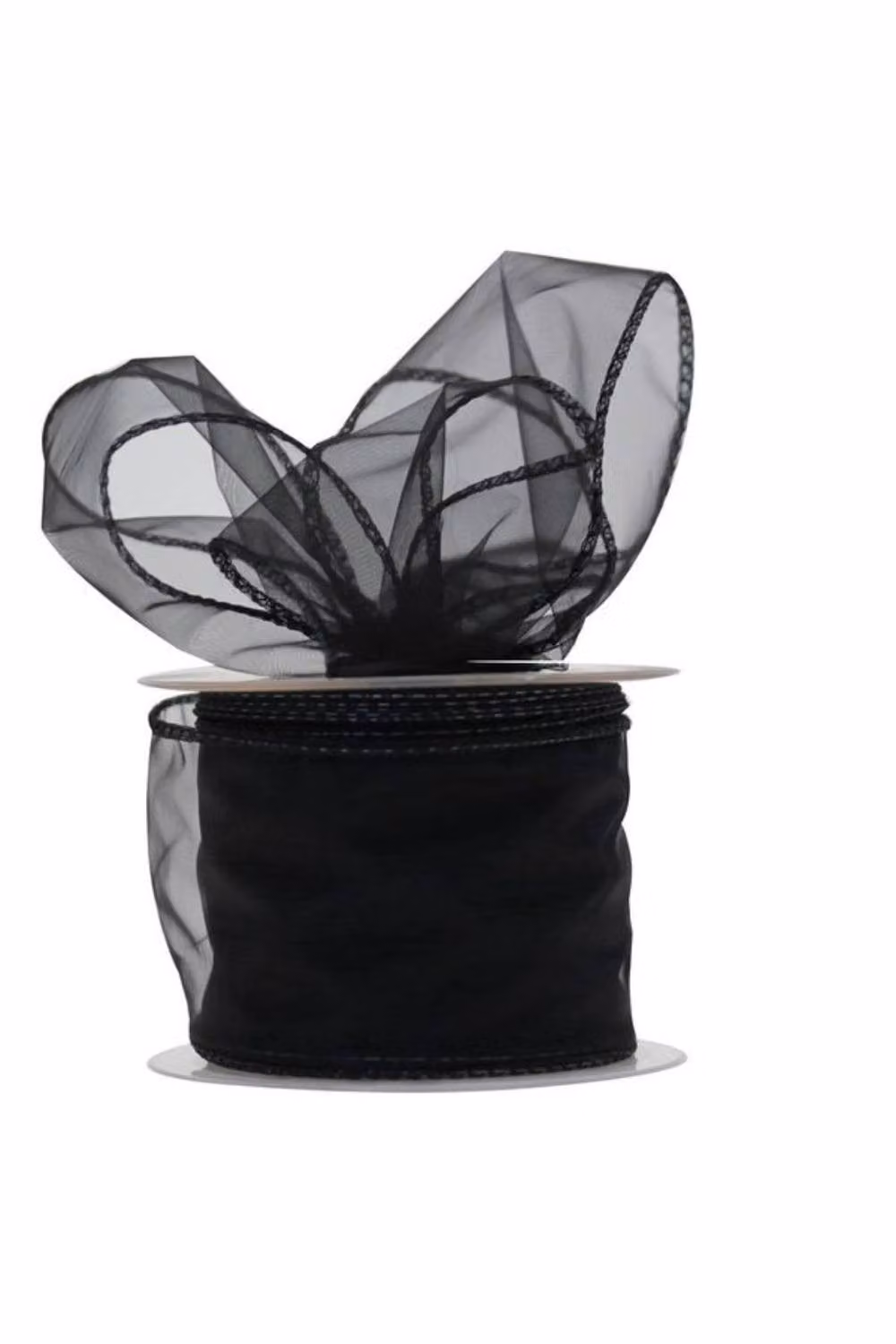 KDMD Black Chiffon Ribbon, 2 Pack – 2