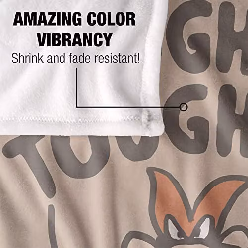 LOGOVISION Looney Tunes Super Soft Microfibre Fleece Throw Blanket, Multicolour, W: 152 cm, D: 127 cm – 3