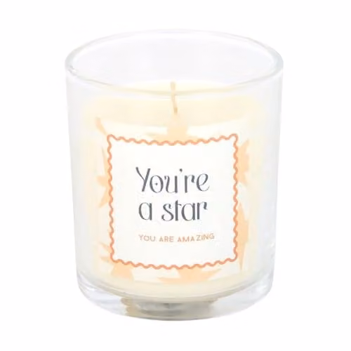 Something Different Wholesale Scented Candle in Beige and White