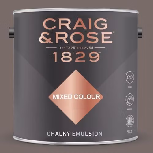Craig & Rose 1829 Chalky Emulsion Matt Paint in Pentland, 2.5 l