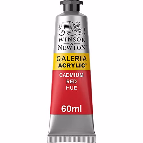 Winsor & Newton Galeria Acrylic Paint Cadmium Red Hue 60ml – 2