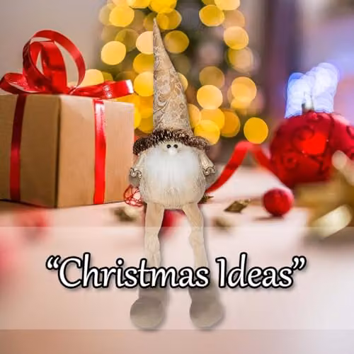 VFM e-Store Gold Christmas Santa Decoration, H 48 cm x W 14 cm – 4
