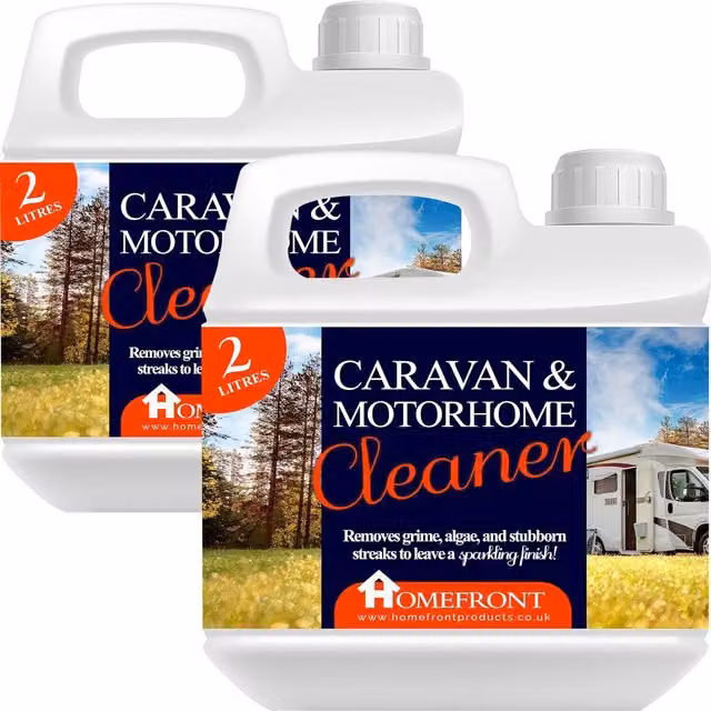 Homefronts Caravan and Motorhome Cleaner for Black Streaks, Dirt and Grime, 4kg, Clear