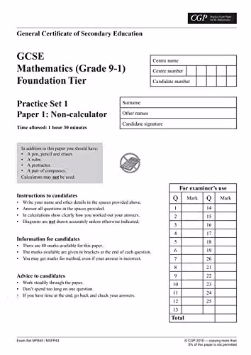 CGP Edexcel GCSE Maths Foundation Practice Papers for 2027 and 2028 Exams – 2