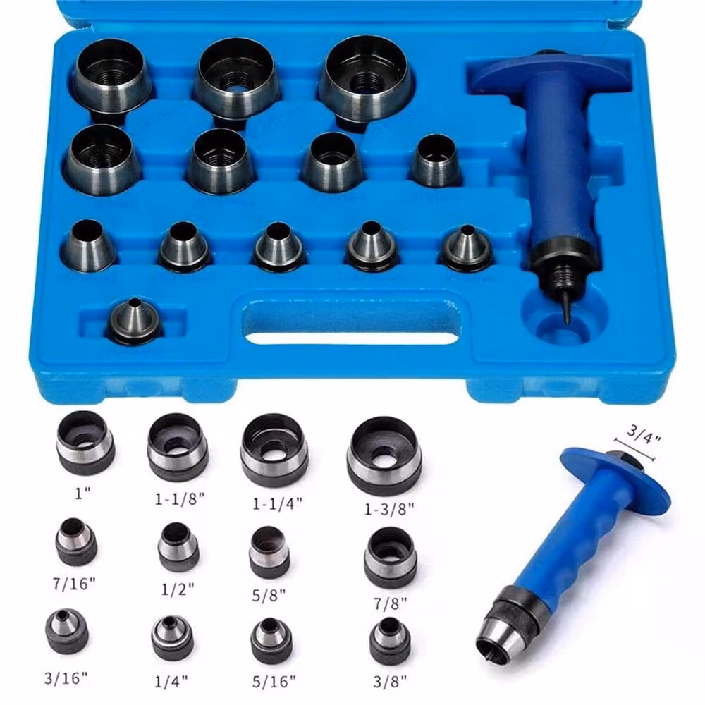 SPETLEK Steel Hollow Punch Set 5-35mm in Blue and Multicolour – 2