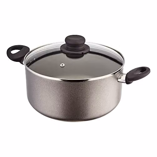 Judge Everyday 24cm Non-Stick Casserole Pot with Glass Lid, 4L, Silver – 5