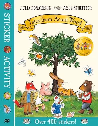 Macmillan Tales from Acorn Wood Sticker Book, Multicolour, Paper