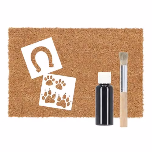 Esschert Design Animal Footprints Doormat, Brown and Black, W/D/H: 60 x 40 x 1.5 cm – 1