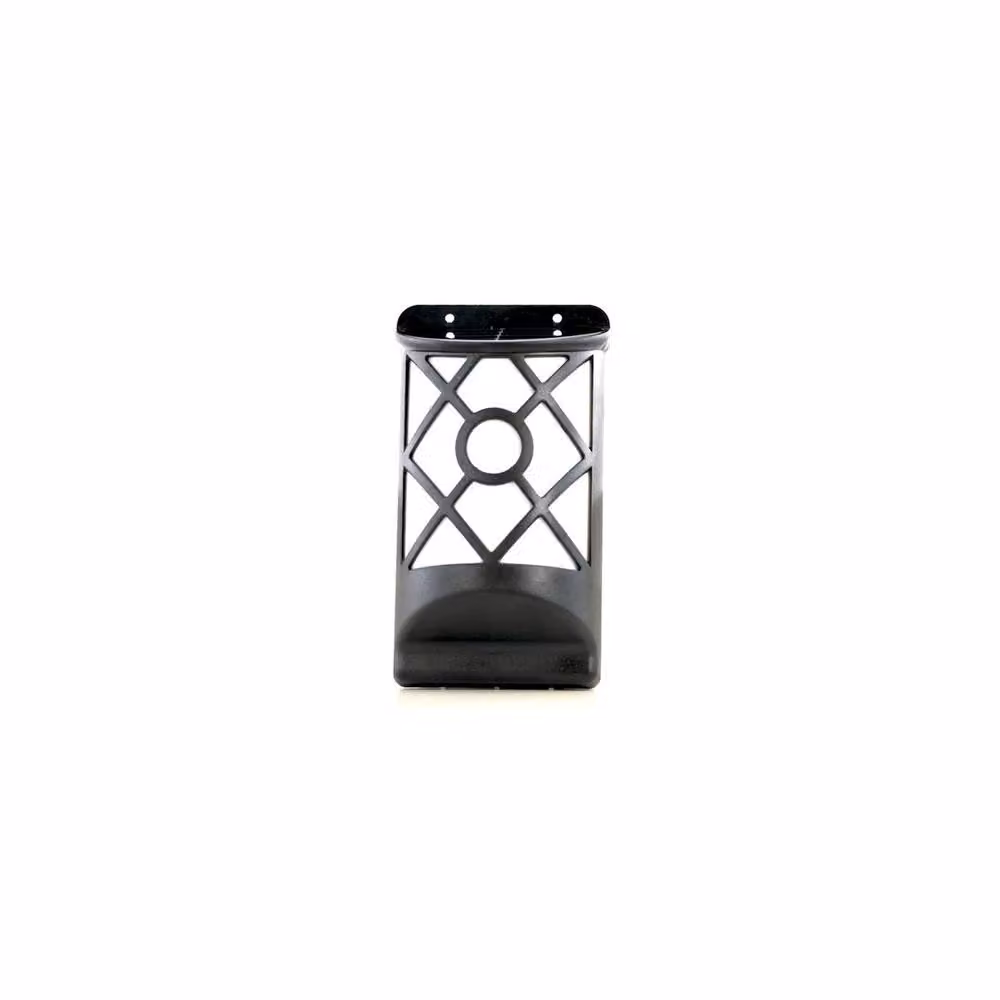 SPETLEK Flame Effect Solar Wall Lights for Outdoor Garden and Patio, 2 Pack, Black – 4