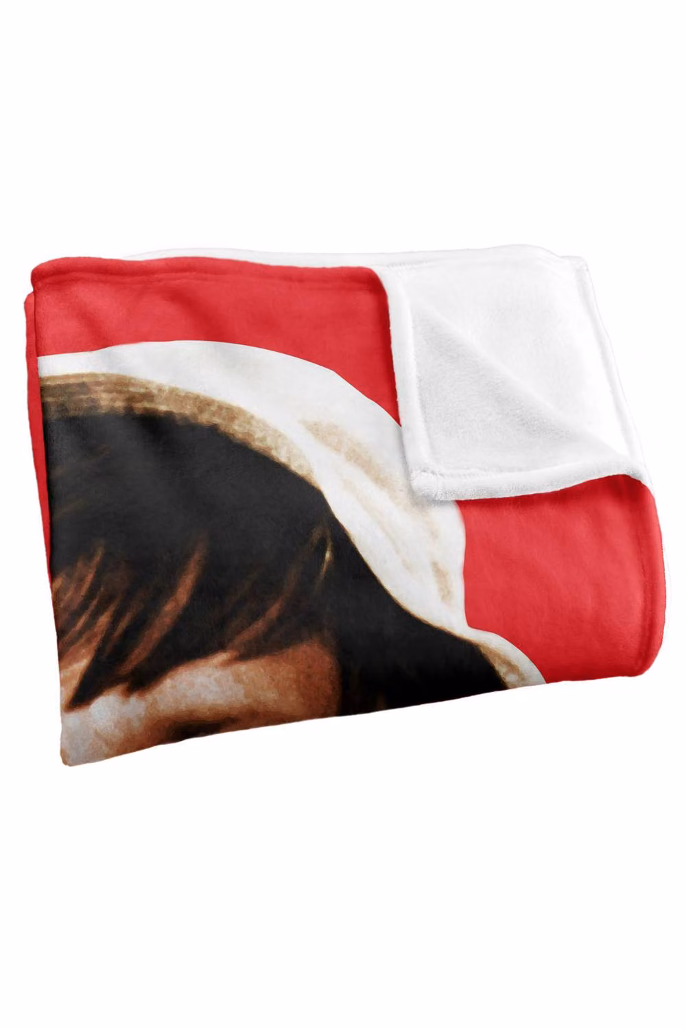 Warner Bros. Gilligans Island Gilligans Head Silky Touch Super Soft Fluffy Polyester Throw Blanket in Multicolour and Red, Large – 4