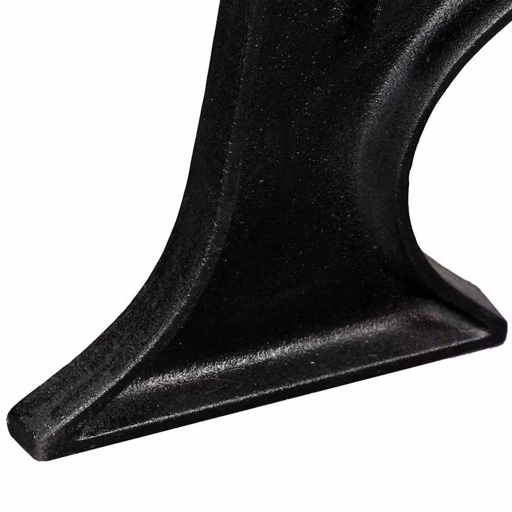 Berkfield Home Cast Iron Coffee Table Legs with Arched A-Frame Base, 2 Pieces, Black – 6
