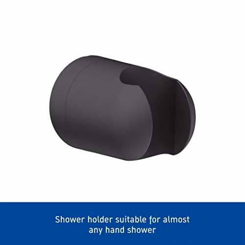 Duravit Universal Shower Head Holder and Hand Shower Bracket in Black Matt – 2