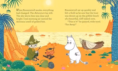 Tove Jansson Moomin and Snufkin's Quest for Adventure Paperback Book by Puffin, Multicolour – 4