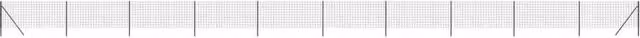 Berkfield Home Anthracite Black PVC Coated Galvanised Steel Wire Mesh Fence – 1