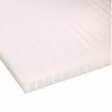 Storm PolyX Polycarbonate Multiwall Sheet, Opal White, W: 210 cm, H: 200 cm, Thickness: 2.5 cm