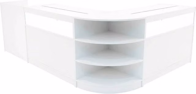 Monstershop Sagittarius LED Shop Counter Set LM60, TB60 and 2 x B1200 in White