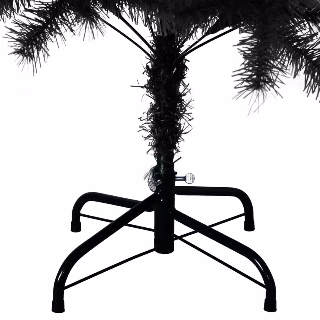 Berkfield Home Artificial Christmas Tree in Black, 150 cm – 4