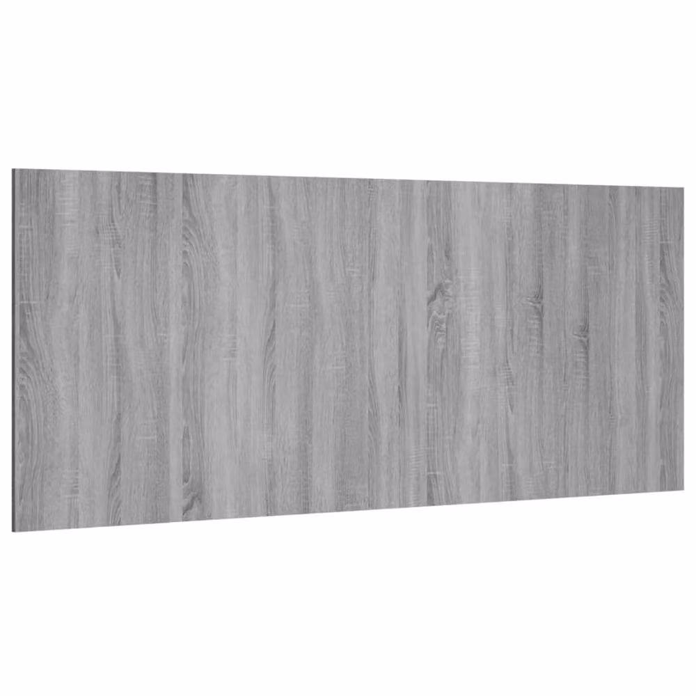 Berkfield Home Stylish Bed Headboard in Grey Sonoma, W: 200 cm, D: 1.5 cm, H: 80 cm