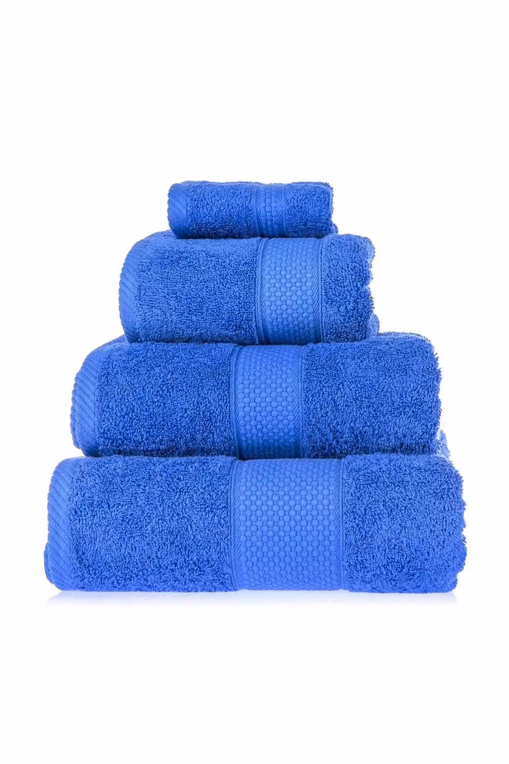 Homescapes Fluffy Turkish Cotton Jumbo Towel in Royal Blue – 2