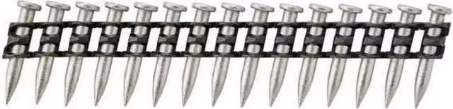 DeWalt Galvanised Steel Round Masonry Nails in Silver, Pack of 1005 – 1