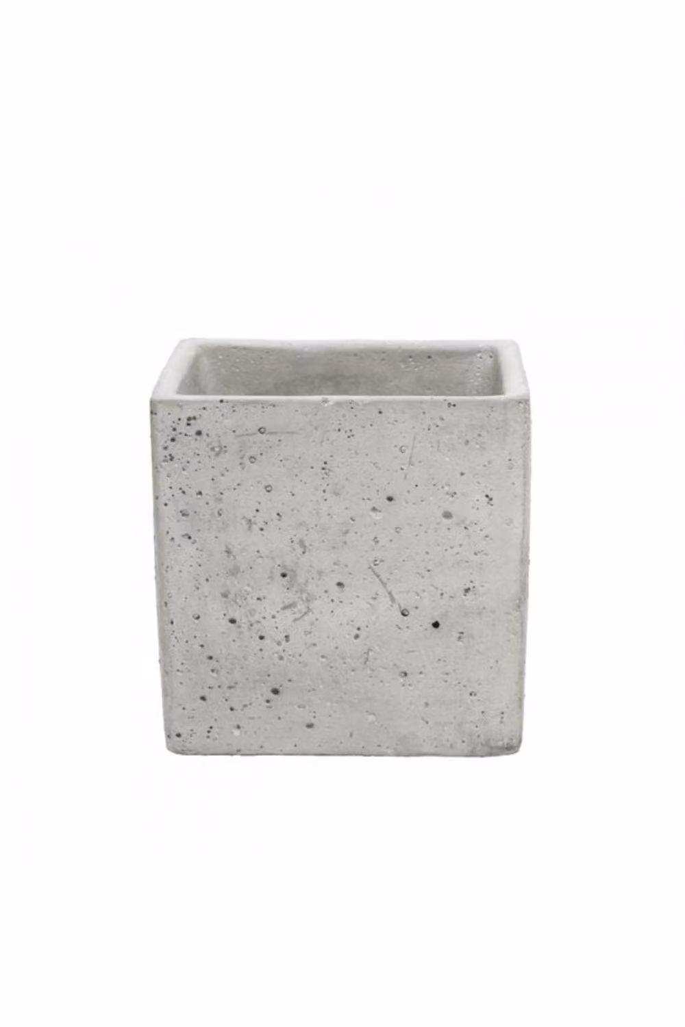 KDMD Square Cement Flower Pot, 3 Pack, Grey – 2