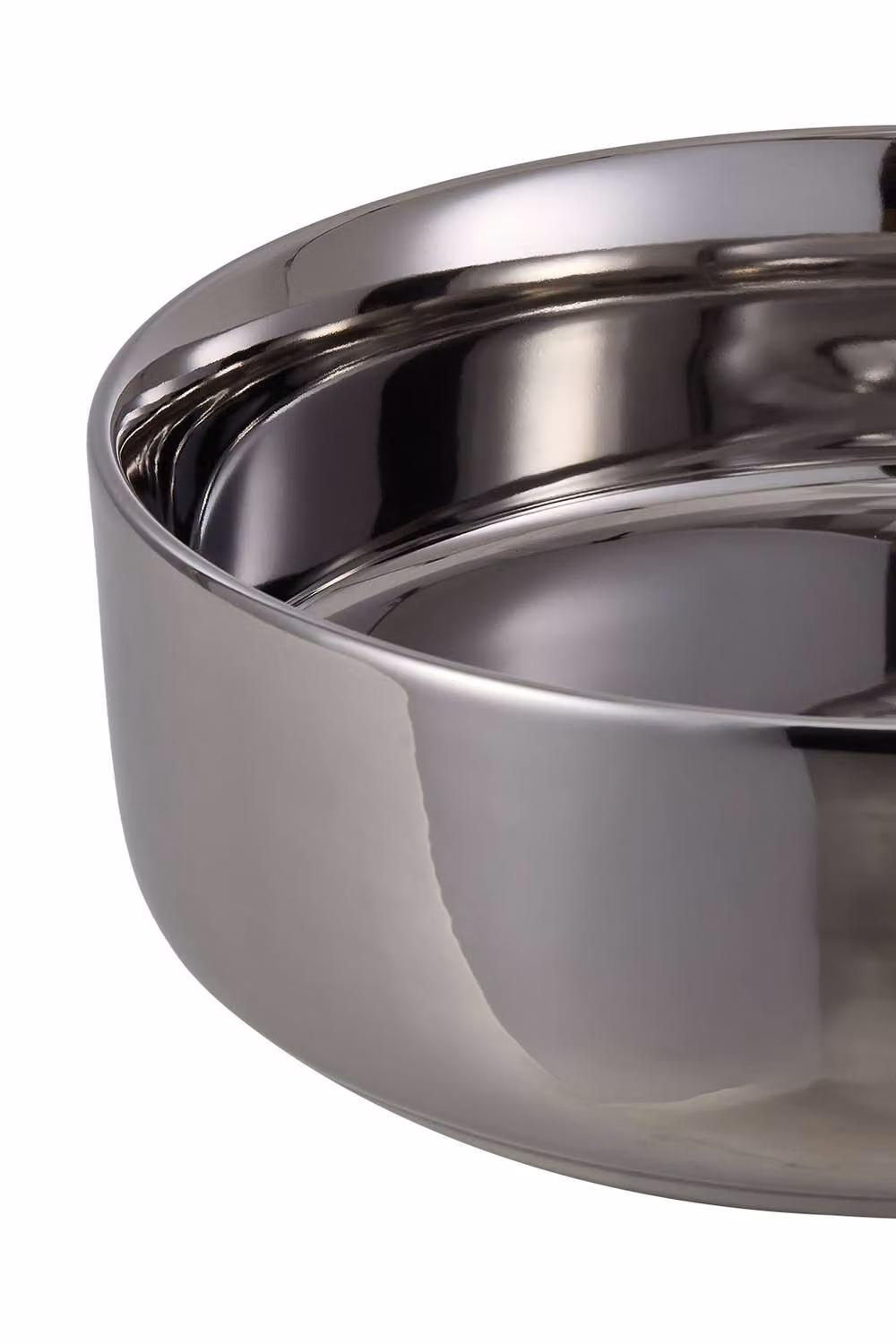 Living and Home Round Ceramic Countertop Vessel Washbasin Sink in Silver – 3