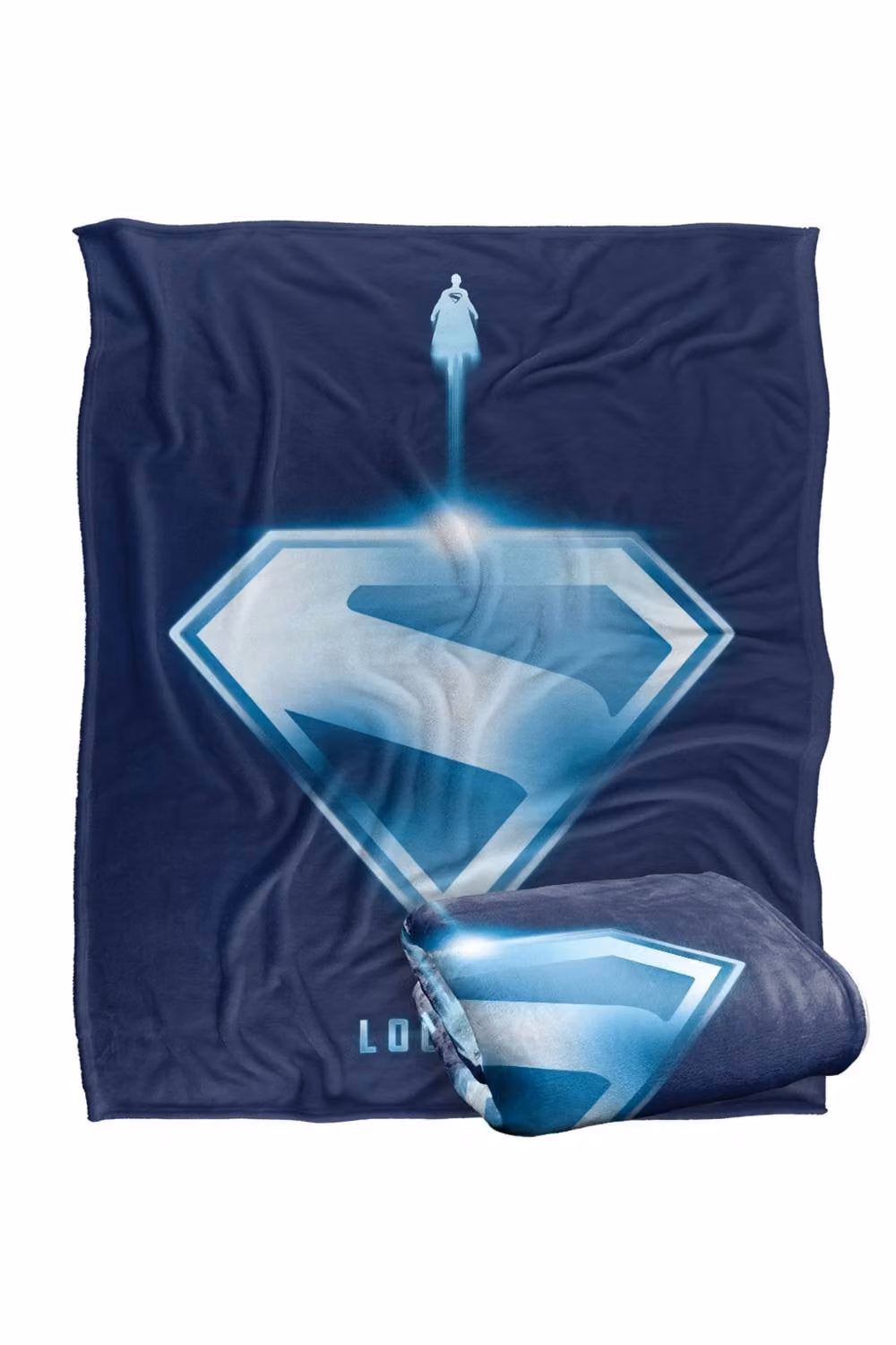 Warner Bros. Superman 2025 Look Up Shield Silky Touch Super Soft Fleece Throw Blanket, Multicolour, W: 152 cm, D: 127 cm – 7