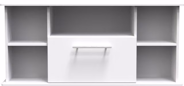 Ready Assembled 2 U Carlton Corner TV Unit in White